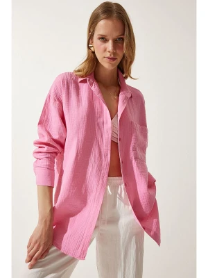 Happiness Istanbul Bluzka w kolorze jasnoróżowym rozmiar: 36