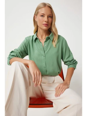 Happiness Istanbul Bluzka w kolorze jasnozielonym rozmiar: 38