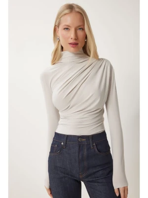 Happiness Istanbul Bluzka w kolorze kremowym rozmiar: 38