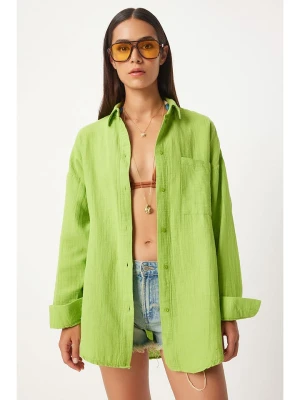 Happiness Istanbul Bluzka w kolorze zielonym rozmiar: 40