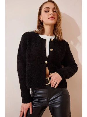 Happiness Istanbul Kardigan w kolorze czarnym rozmiar: onesize