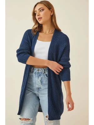 Happiness Istanbul Kardigan w kolorze granatowym rozmiar: onesize