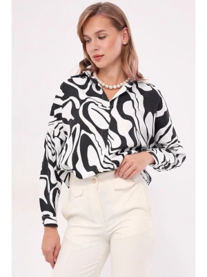 Happiness Istanbul Koszula w kolorze biało-czarnym rozmiar: XL