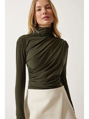 Happiness Istanbul Koszulka w kolorze ciemnozielonym rozmiar: 36