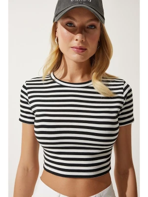 Happiness Istanbul Koszulka w kolorze czarno-białym rozmiar: 38