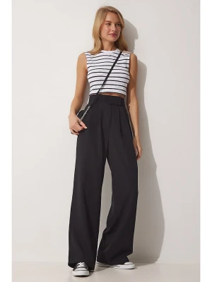 Happiness Istanbul Spodnie w kolorze czarnym rozmiar: 38