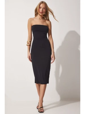 Happiness Istanbul Sukienka w kolorze czarnym rozmiar: 40