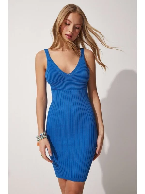 Happiness Istanbul Sukienka w kolorze niebieskim rozmiar: S/M