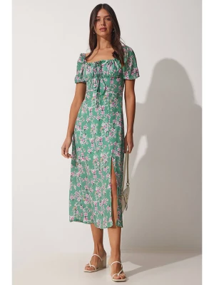 Happiness Istanbul Sukienka w kolorze zielonym rozmiar: 40