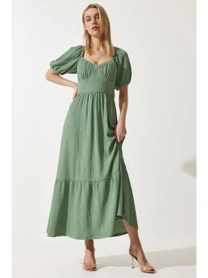 Happiness Istanbul Sukienka w kolorze zielonym rozmiar: 38