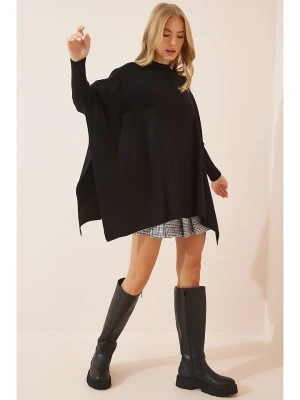 Happiness Istanbul Sweter w kolorze czarnym rozmiar: onesize