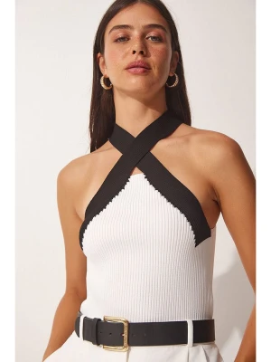 Happiness Istanbul Top w kolorze białym rozmiar: S/M