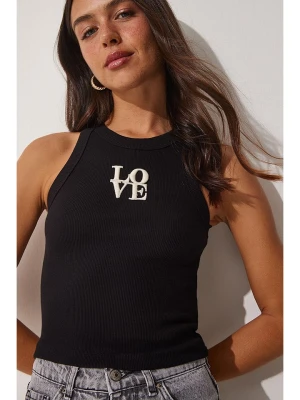 Happiness Istanbul Top w kolorze czarnym rozmiar: S/M