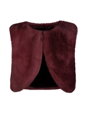 happy girls by Eisend Kamizelka w kolorze bordowym rozmiar: 104