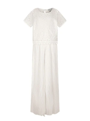 happy girls by Eisend Kombinezon w kolorze kremowym rozmiar: 158