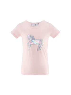 happy girls by Eisend Koszulka w kolorze jasnoróżowym rozmiar: 146