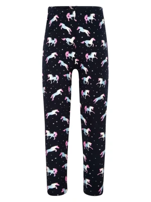 happy girls by Eisend Legginsy termiczne w kolorze granatowym rozmiar: 104