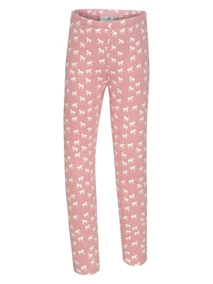 happy girls by Eisend Legginsy termiczne w kolorze jasnoróżowym rozmiar: 116