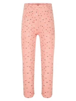 happy girls by Eisend Legginsy termiczne w kolorze jasnoróżowym rozmiar: 140