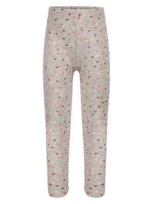 happy girls by Eisend Legginsy termiczne w kolorze szarym rozmiar: 92