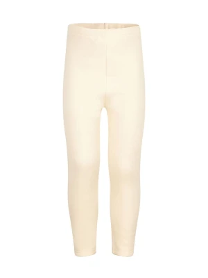 happy girls by Eisend Legginsy w kolorze kremowym rozmiar: 116