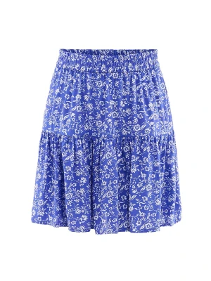 happy girls by Eisend Spódnica w kolorze niebieskim rozmiar: 116