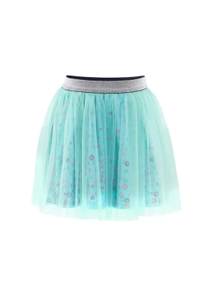 happy girls by Eisend Spódnica w kolorze turkusowym rozmiar: 134