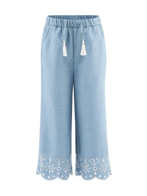 happy girls by Eisend Spodnie w kolorze błękitnym rozmiar: 110