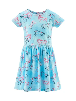 happy girls by Eisend Sukienka w kolorze błękitnym rozmiar: 110