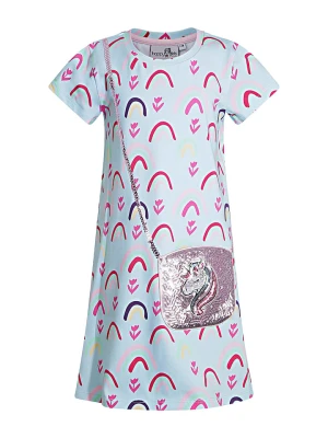 happy girls by Eisend Sukienka w kolorze błękitnym rozmiar: 92