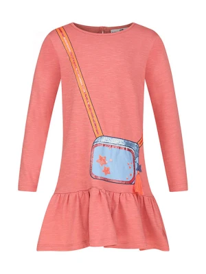 happy girls by Eisend Sukienka w kolorze brzoskwiniowym ze wzorem rozmiar: 104