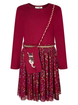 happy girls by Eisend Sukienka w kolorze czerwonym rozmiar: 152