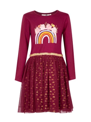 happy girls by Eisend Sukienka w kolorze czerwonym rozmiar: 98