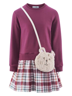 happy girls by Eisend Sukienka w kolorze fioletowym rozmiar: 128