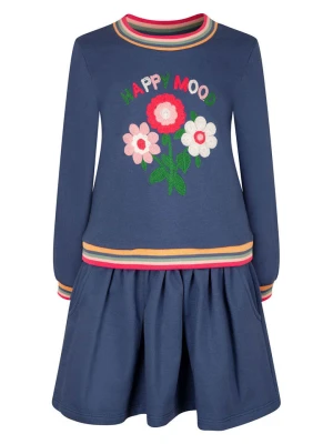 happy girls by Eisend Sukienka w kolorze granatowym rozmiar: 122