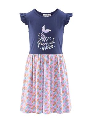 happy girls by Eisend Sukienka w kolorze granatowym rozmiar: 110