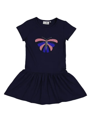 happy girls by Eisend Sukienka w kolorze granatowym rozmiar: 140