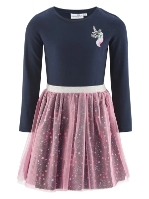 happy girls by Eisend Sukienka w kolorze granatowym rozmiar: 98