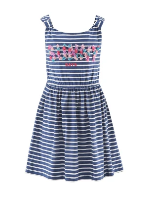 happy girls by Eisend Sukienka w kolorze granatowym rozmiar: 116