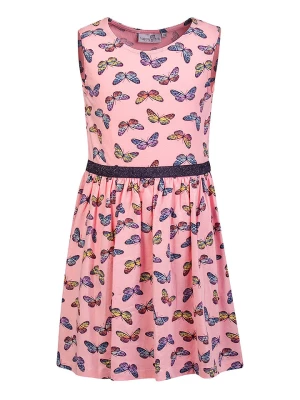 happy girls by Eisend Sukienka w kolorze jasnoróżowym ze wzorem rozmiar: 152