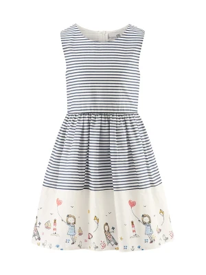 happy girls by Eisend Sukienka w kolorze kremowo-granatowym rozmiar: 152