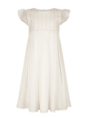 happy girls by Eisend Sukienka w kolorze kremowym rozmiar: 110