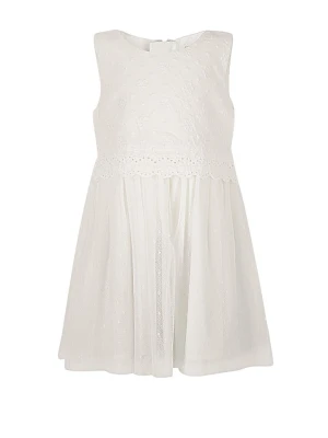 happy girls by Eisend Sukienka w kolorze kremowym rozmiar: 122