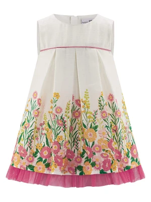 happy girls by Eisend Sukienka w kolorze kremowym rozmiar: 110