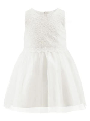 happy girls by Eisend Sukienka w kolorze kremowym rozmiar: 128