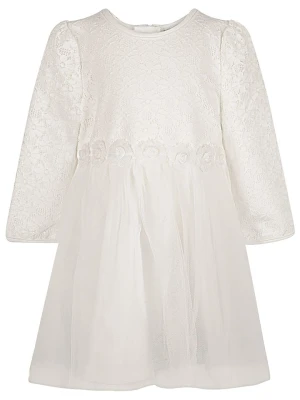 happy girls by Eisend Sukienka w kolorze kremowym rozmiar: 116