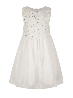 happy girls by Eisend Sukienka w kolorze kremowym rozmiar: 134