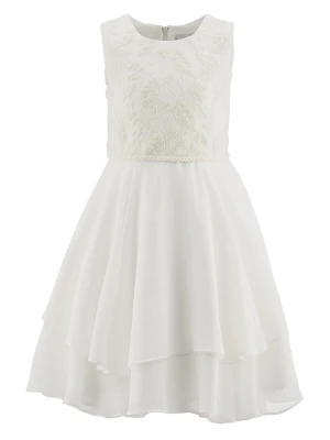happy girls by Eisend Sukienka w kolorze kremowym rozmiar: 146