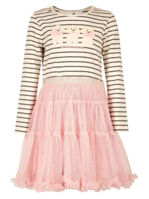 happy girls by Eisend Sukienka w kolorze kremowym rozmiar: 122