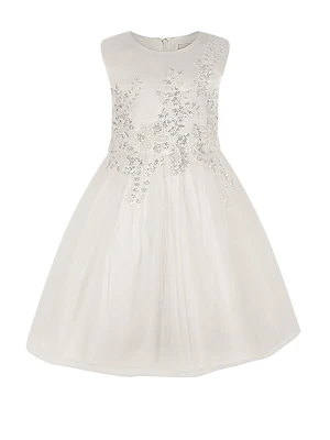 happy girls by Eisend Sukienka w kolorze kremowym rozmiar: 92